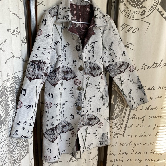 Tapestry coat jacket - Picture 2 of 9